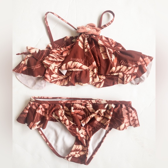 Janie and Jack X Disney Moana swimsuit size 8 - Picture 3 of 3